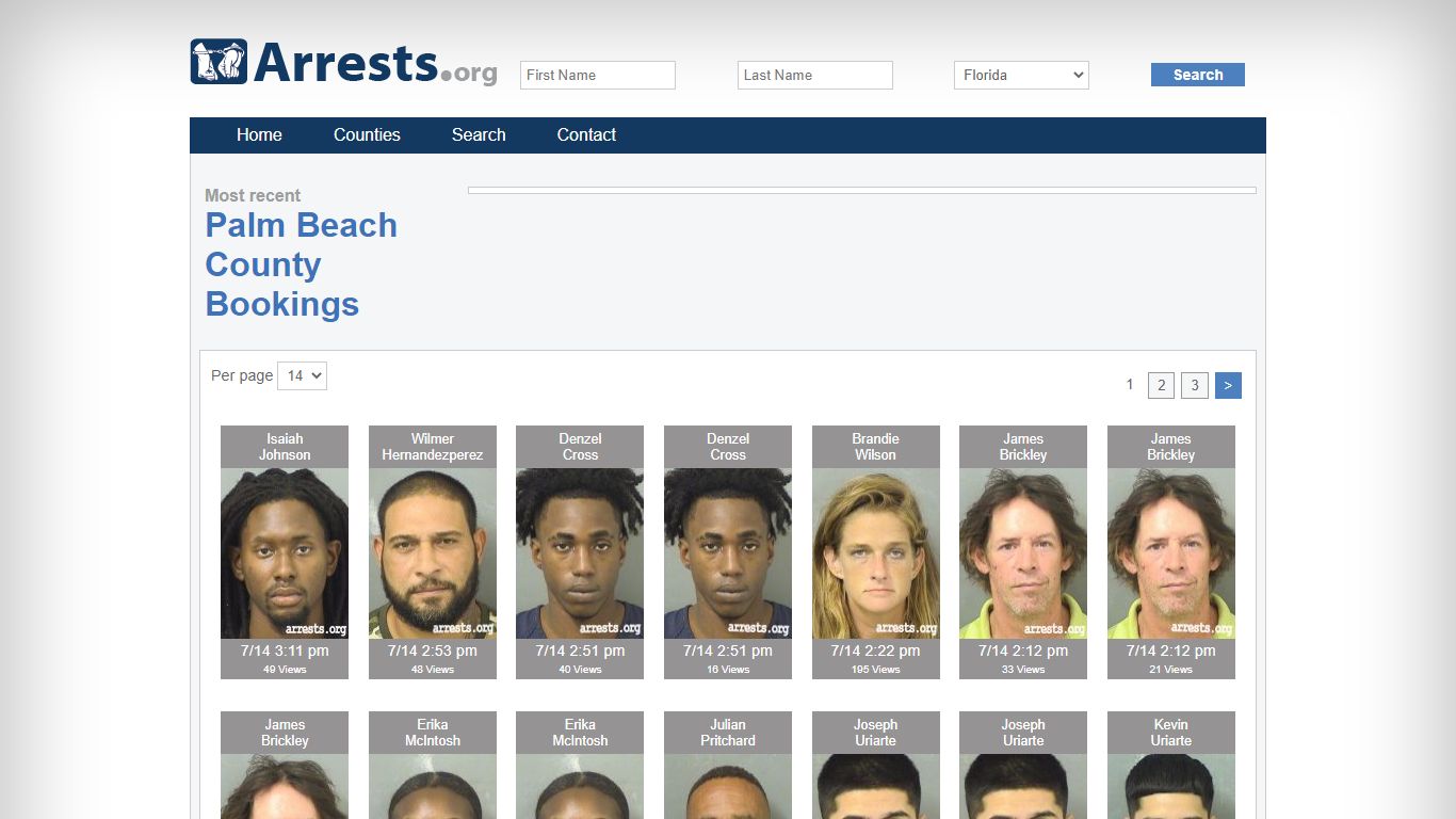 Palm Beach County Arrests and Inmate Search